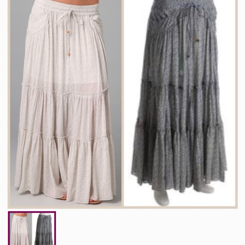 ISO****Free People Isn’t She Peasant Maxi Skirt